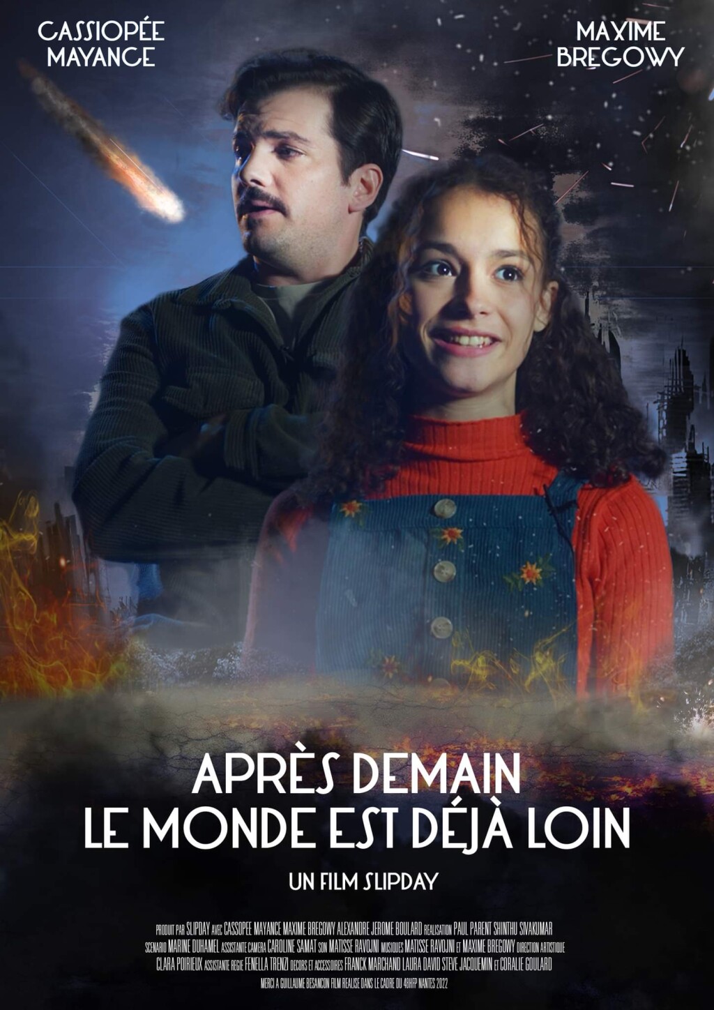 Filmposter for APRES DEMAIN LE MONDE EST DEJA LOIN